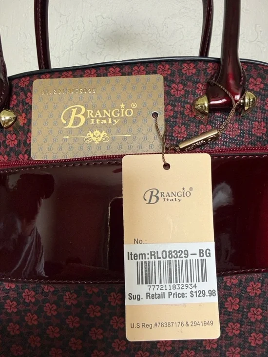 BEAUTIFUL FLORAL-PATTERNED HANDBAG - Picture 8 of 15